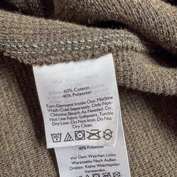 Eddie Bauer Sweater Mens Medium Tall MT Brown Business Casual Outdoor Office‎ - Picture 8 of 11